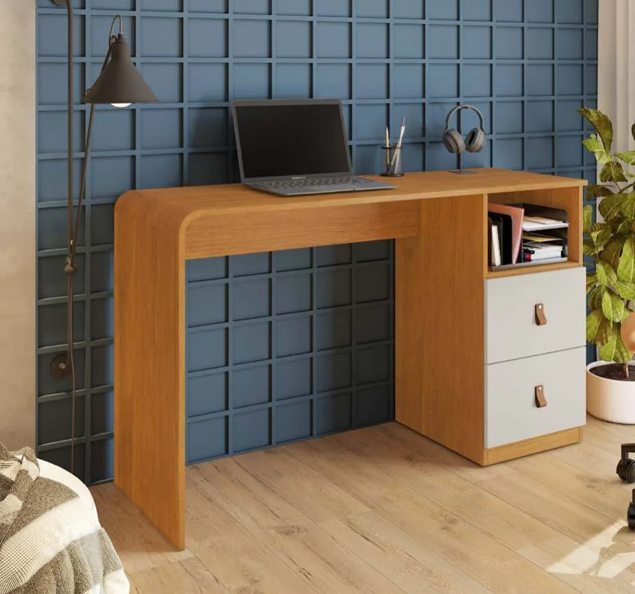 Escrivaninha Alice em home office